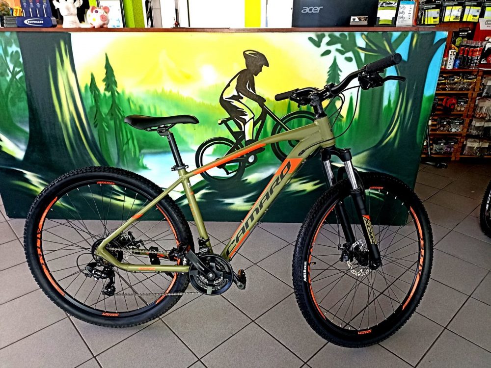 mountainbike-camaro-grün-orange